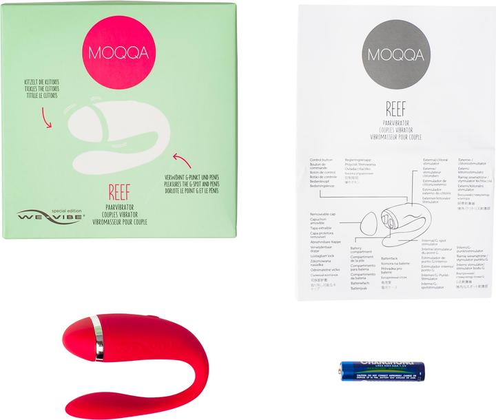 Actual product image MOQQA Reef Couple Vibrator