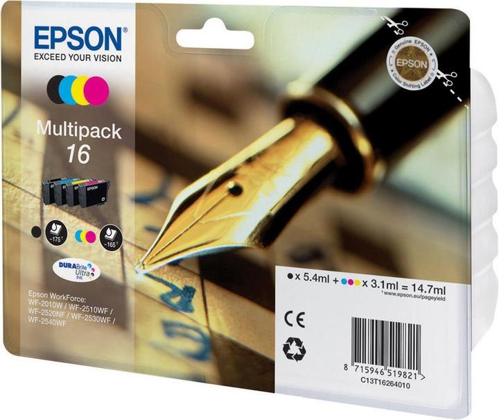 Produktbild Epson 16 DuraBrite Ultra (M, C, Y, BK)