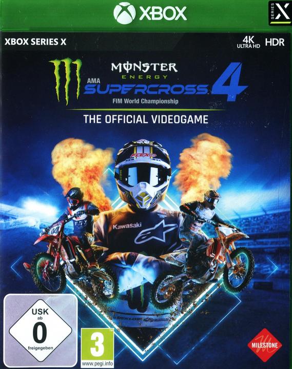 Immagine prodotto Milestone Monster Energy Supercross il videogioco ufficiale 4 (Xbox Series X, Xbox One X, Multilingue)