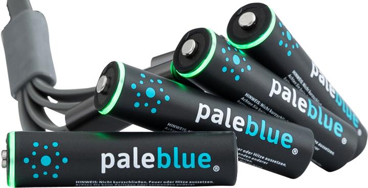 Image du produit Pale Blue AAA USB-C (4 pcs, AAA, 600 mAh)