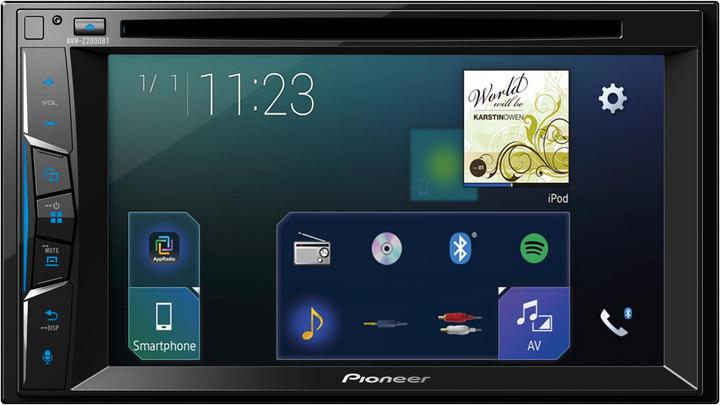 Actual product image Pioneer Avh-z2000bt (Apple Carplay)