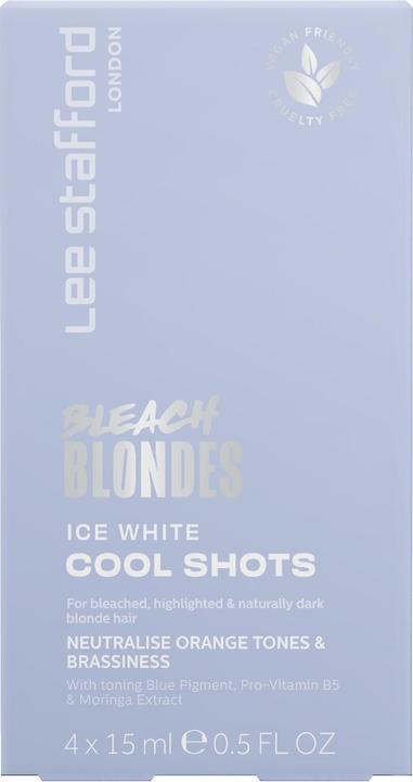 Lee Stafford Bleach Blondes Ice White Cool Shots 4 x 15 ml