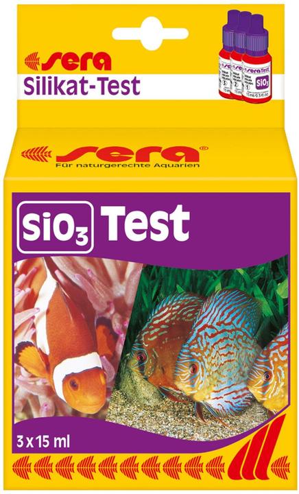 Produktbild Sera Silikat-Test - Silikat-Test (SiO3) 15 ml (Wasserpflege Aquarium)