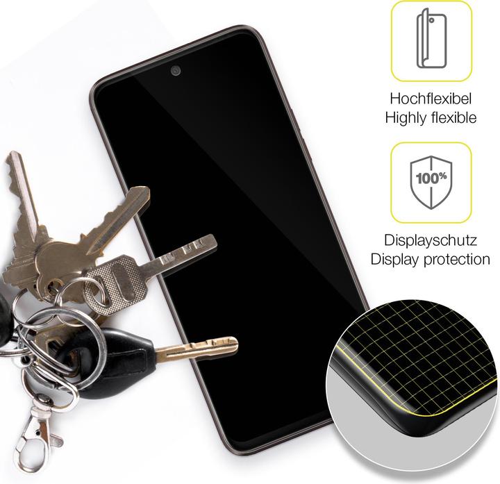 Produktbild Dipos Displayschutzfolie Full-Cover 3D (2 Stück, HTC U23 Pro)