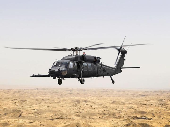 Actual product image ICM MH-60L Black Hawk, US Special Forces Helicopter (100% new moulds)