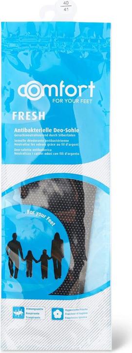 Semelle déodorante antibactérienne