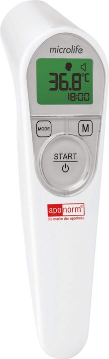 Actual product image Aponorm Clinical thermometer forehead Contact-Free 4, 1 pc. (Non-contact)
