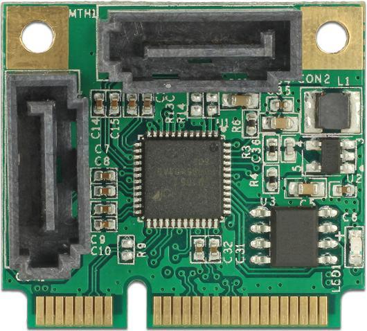 Immagine prodotto Delock Mini PCIe I/O PCIe half size 2 x SATA 6 Gb/s