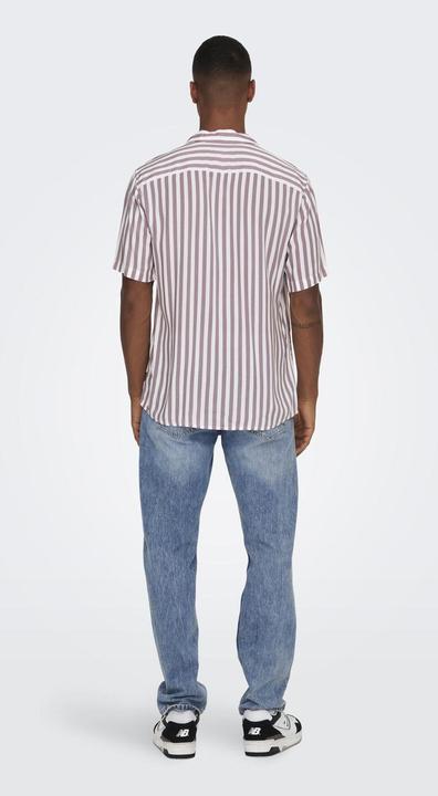Immagine prodotto Only & Sons Camicia a maniche corte a righe (L)