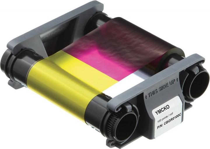 Immagine prodotto Evolis Nastro per 100 stampe (6 cm, Nero)