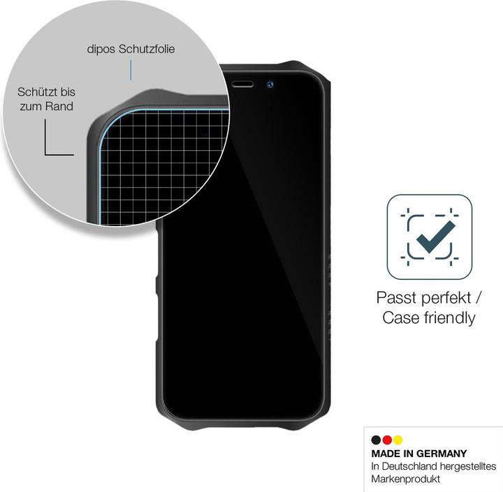 Produktbild Dipos Anti-Shock Displayschutz 9H (1 Stück, Oukitel K12)