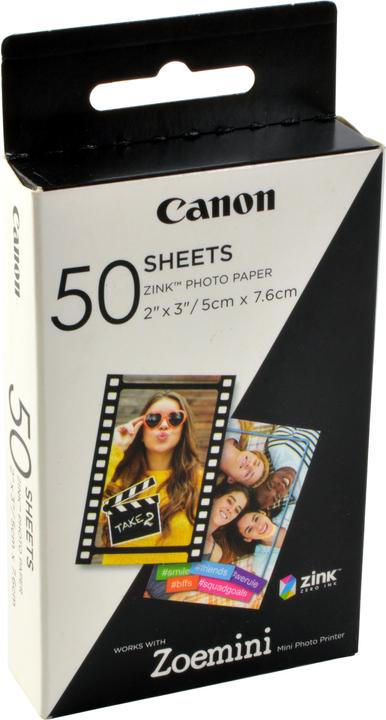 Canon Zinc ZP-2030 (Photo (5x7.6cm), 50 x)