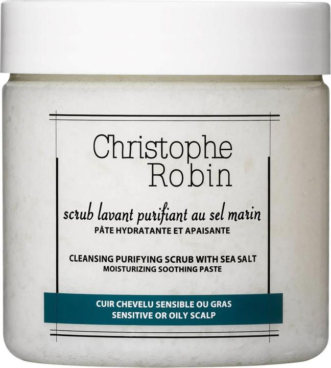 Actual product image Christophe Robin Cleansing Purifying Scrub with Sea Salt (75 ml, Liquid shampoo)