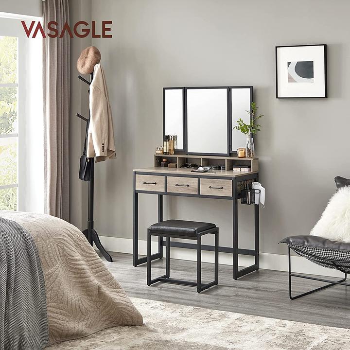 Actual product image Vasagle Peach (90 x 40 x 141 cm)
