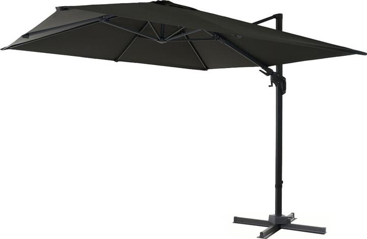 Produktbild Siena Garden Elio N+ Ampelschirm anthrazit/anthrazit 300 x 300 cm (3 m)