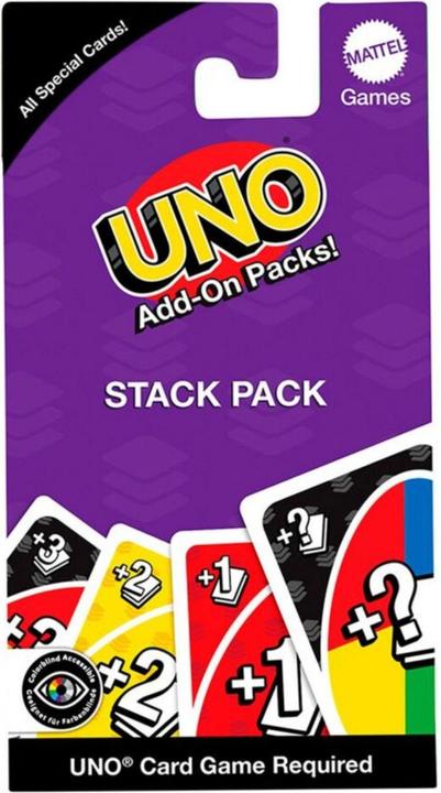 Actual product image Mattel UNO Erweiterungsset Stapel-Set (German)