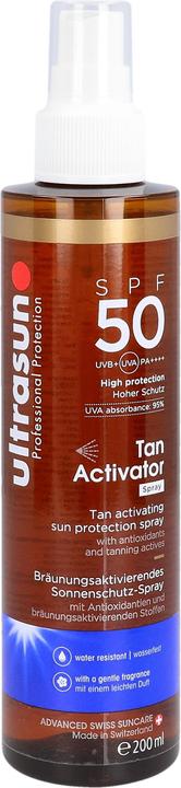Ultrasun Tan Activator SPF50 Spr 200ml (Sonnenspray, SPF 50, 200 ml)