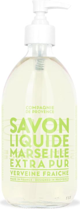 La Compagnie de Provence Compagnie de Provence Savon de Marseille Extra Pure Liquid Soap Fresh Verbena 16.7 Fl Oz (Flüssigseife, 495 ml)