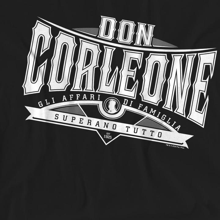 Immagine prodotto The Godfather Maglietta Don Vito Corleone Testo Adulto Unisex (M)