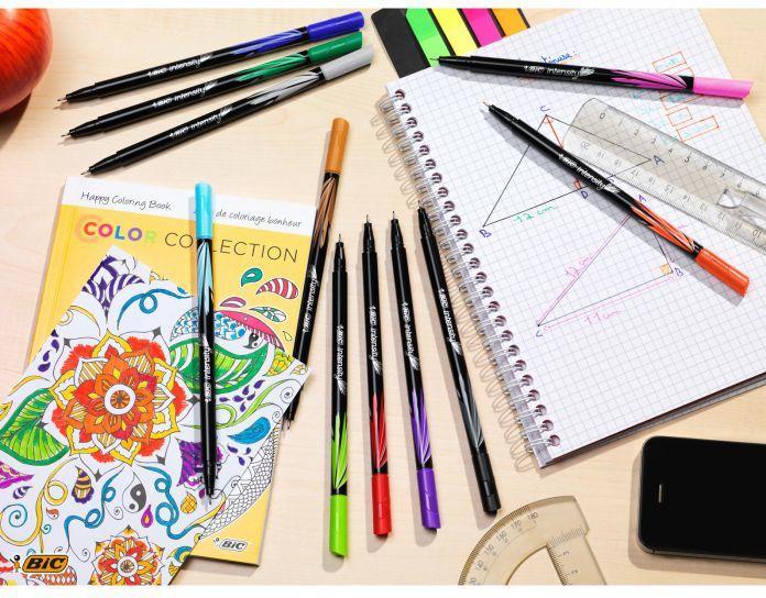 Actual product image Bic INTENSITY - fine pen (Multicoloured, 6 x)