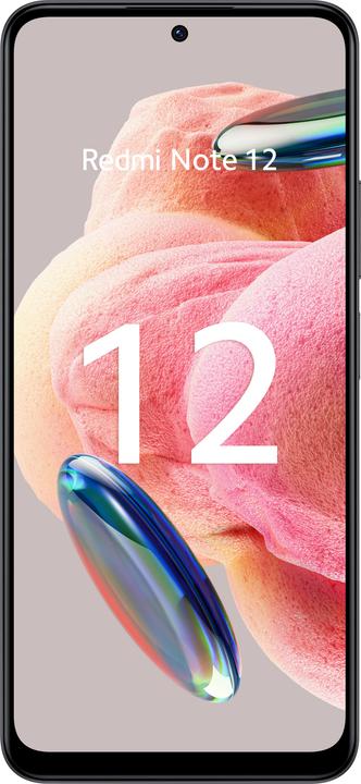 Productafbeelding Xiaomi Redmi Note 12 (128 GB, Onyx grijs, 6.67", Dubbele SIM, 50 Mpx, 4G)