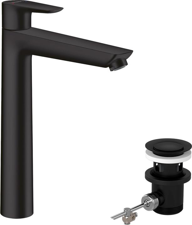 Produktbild hansgrohe HG EH-WT-MI TALIS E 240 mit Ablaufgarnitur G 1 1/4Zoll mattschwa