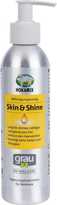 Produktbild Grau Hunde-Nahrungsergänzung Hokamix Skin & Shine, 250 ml (Adult, 1 Stk., 282 g)