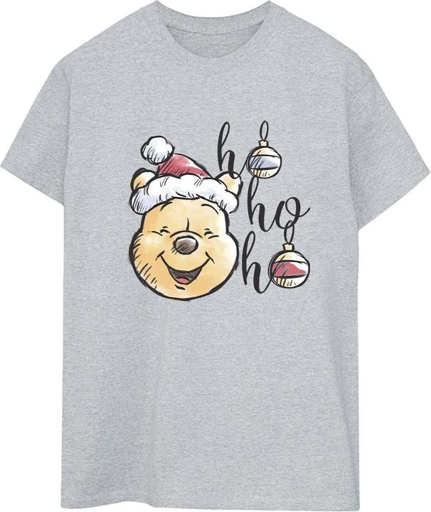 Disney Winnie The Pooh Ho Ho Ho Baubles TShirt (XXL)
