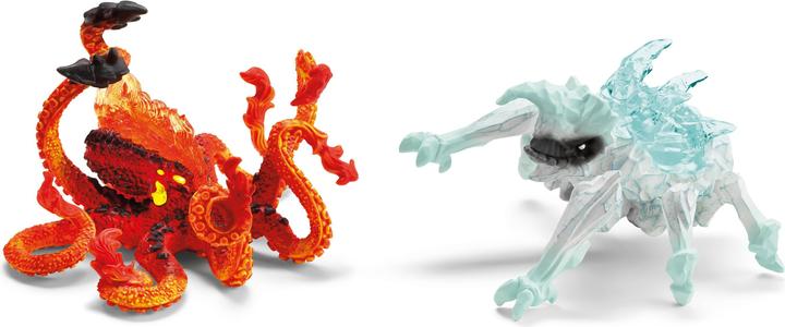 Image du produit Schleich Scarabée de glace vs. pieuvre de feu