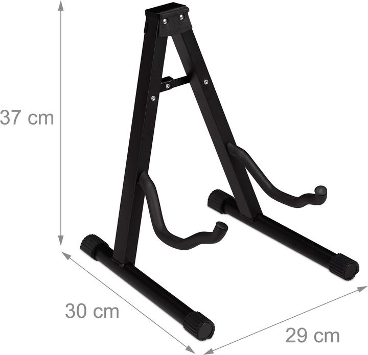 Image du produit Relaxdays Support guitare, pliable (Guitare, Guitare électrique, Basse électrique)