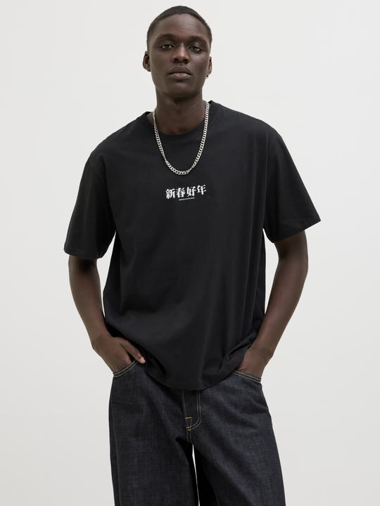 Produktbild Jack & Jones Jorsnake Tee Ss Crew Neck Tg Ln (XL)