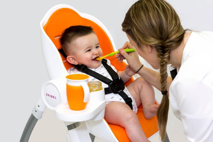 Actual product image Oribel Cocoon High Chair - Slate (Highchair)