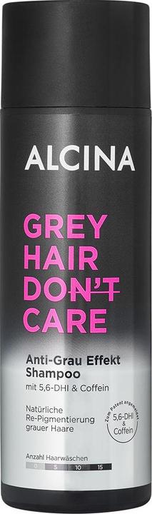 Alcina GREY HAIR DON’T CARE Anti-Grau Effekt Shampoo (200 ml, Flüssiges Shampoo)