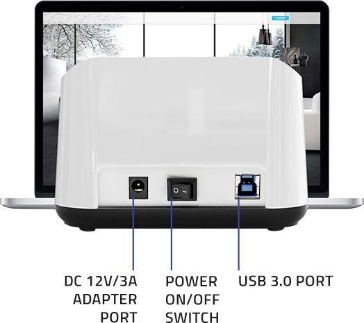 Actual product image Qoltec Stacja dokujaca do dysków HDD S