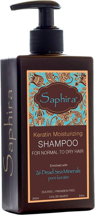 Actual product image Saphira Keratin Moisturizing Shampoo (1000 ml, Liquid shampoo)