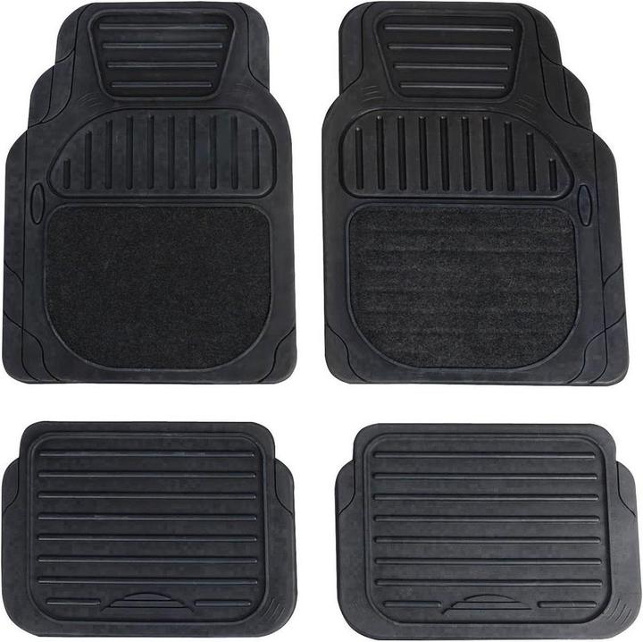 Unitec Set di tappetini per autoDeluxe (1 set di 3 zerbini)