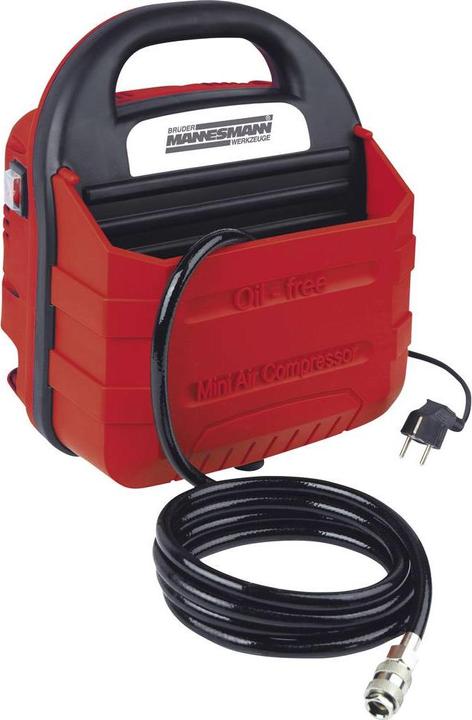 Actual product image Mannesmann Compressor 11pcs accessories