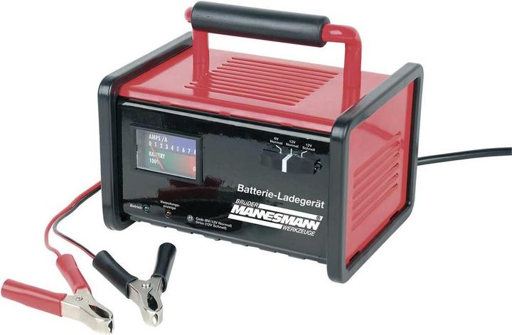 Mannesmann Chargeur de batterie olt (6V, 12V, 1.50 A)