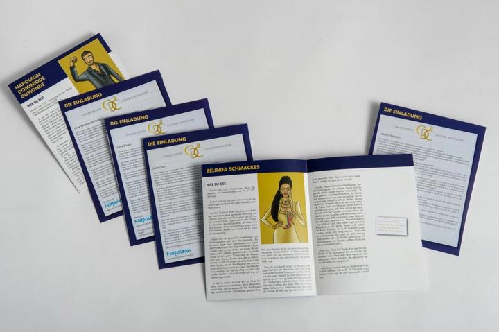 Actual product image Murder Couture. Crime role-playing game and cookbook. The perfect murder mystery event for the (German)