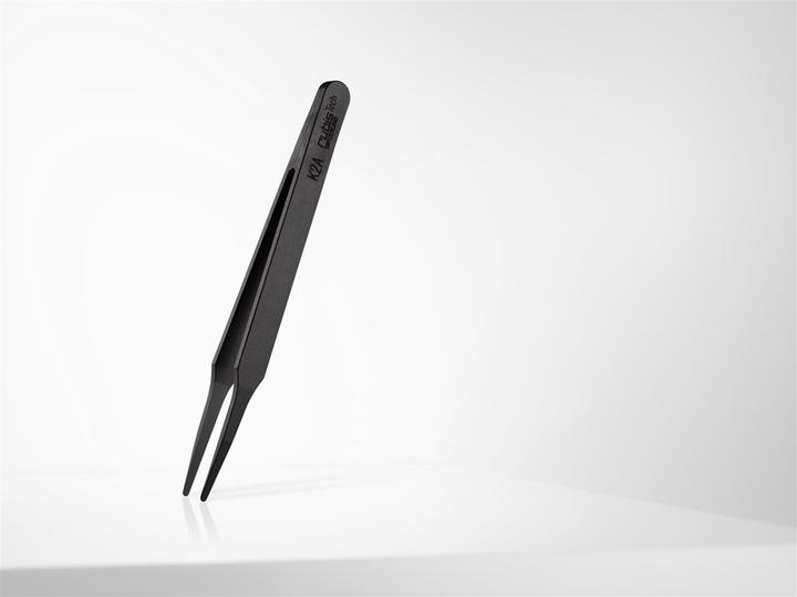 Actual product image Rubis Tweezers, pointed, black