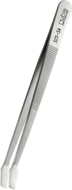 Rubis Pinzette, flach, Inox