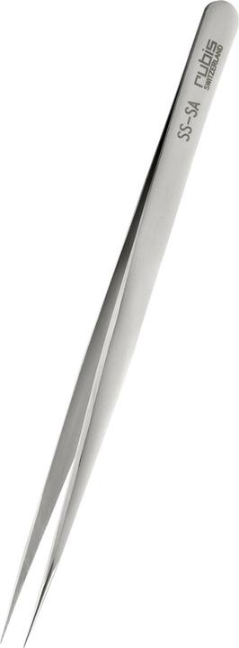 Rubis Pinzette, lang spitz, Inox