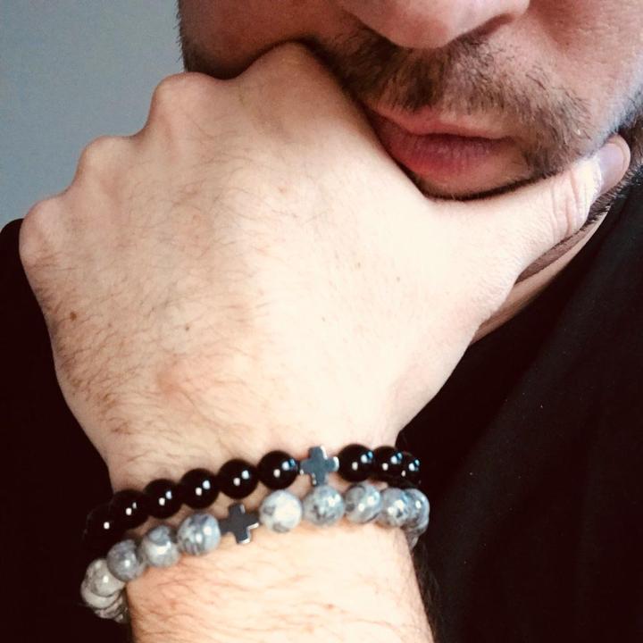 Immagine prodotto Gemini Classico diaspro croce diaspro classico grigio (64)