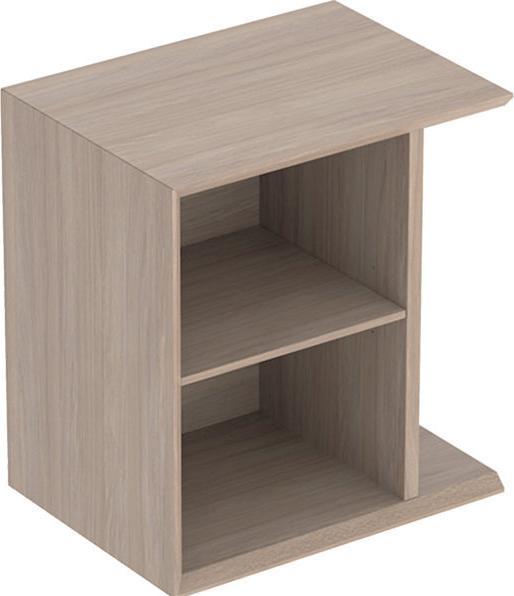 Actual product image Geberit iCon side element with storage box wall-mounted, 37x40x27.3 cm, 502325