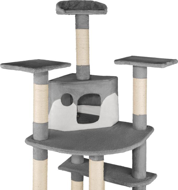 Produktbild tectake Fippi (201 cm, Grau/Weiss)