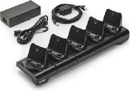 Zebra 5 SLOT PRINT CRADLE PSUandEU C (1 Pcs.)