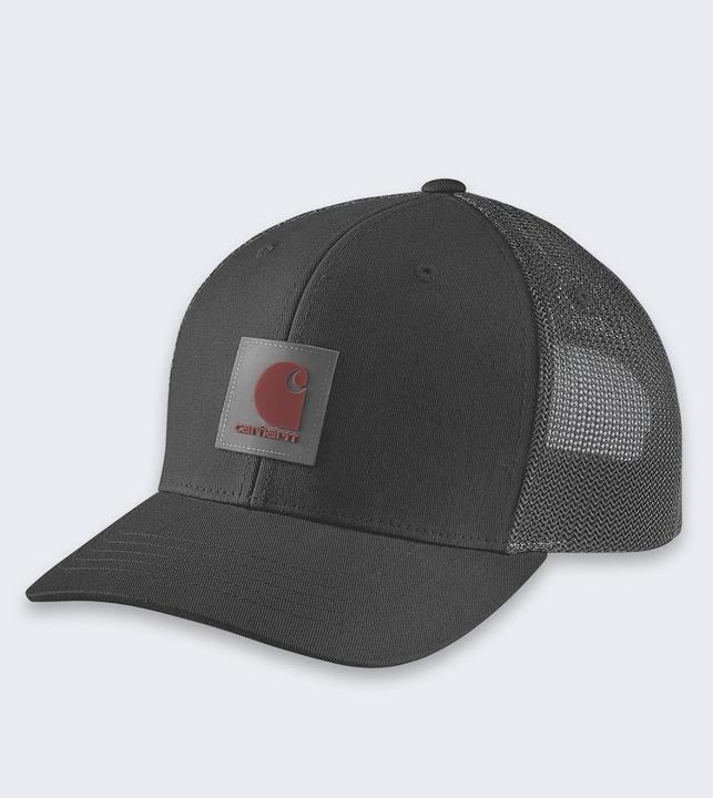 Actual product image Carhartt twill logo patch kasket sort