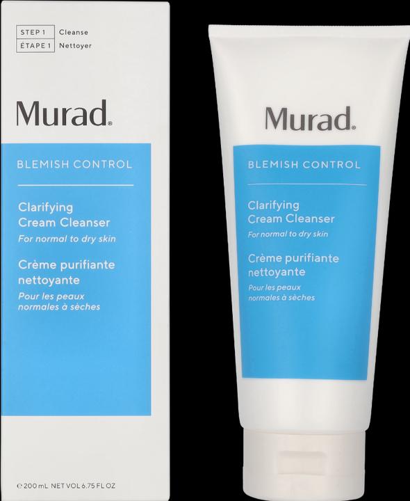 Actual product image Murad Clarifying Cream Cleanser (Cleaning cloths, 200 ml)