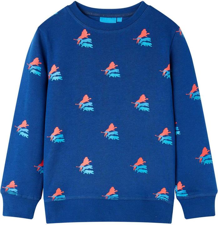 VidaXL Kinder-Sweatshirt Dunkelblau 104,Material: 92 % Baumwolle. 8 (104)