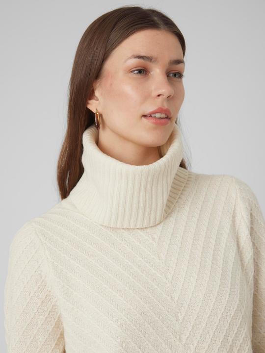 Actual product image Vero Moda VMANJASTINNA LONG COWL PULLOVER GA EXC Knitted jumper (M)